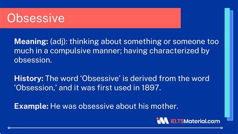 übersetzung obsessed|definition of obsessed person.